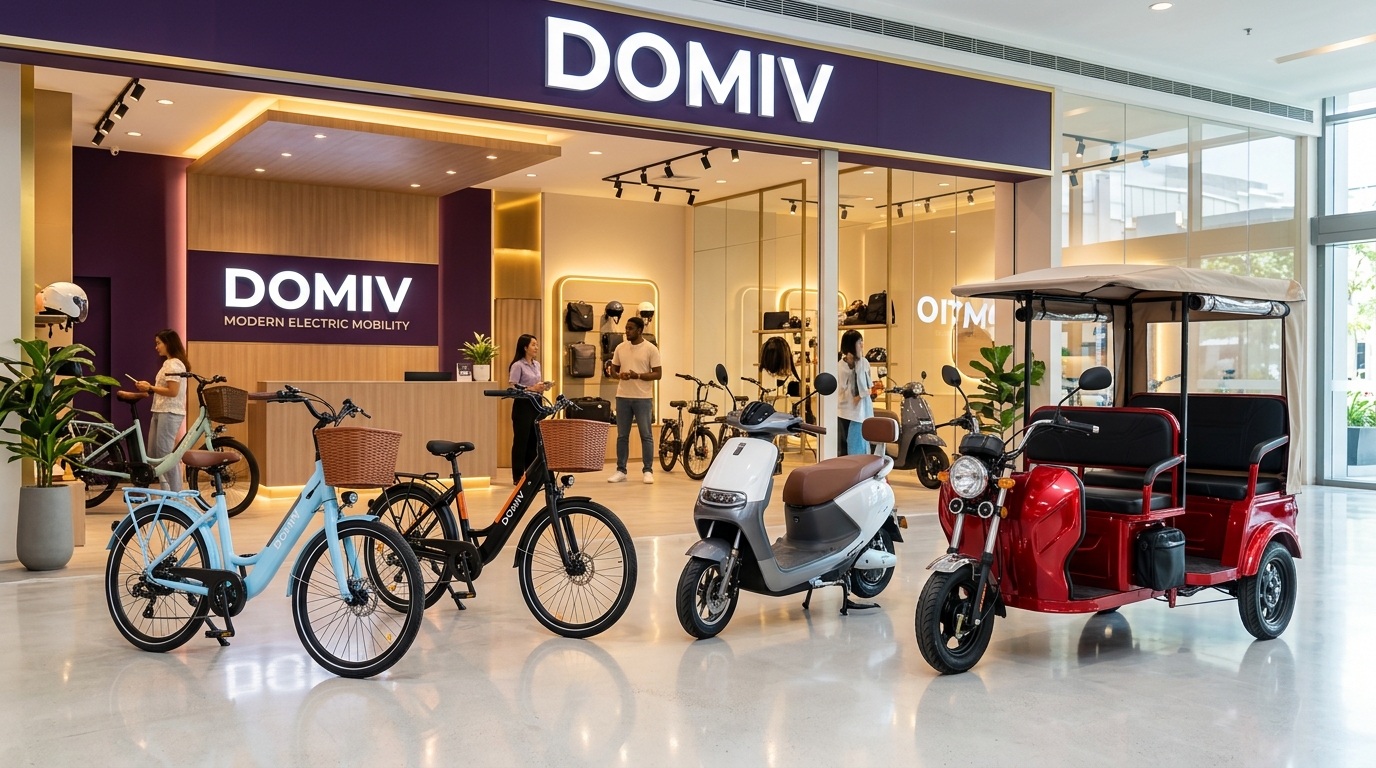 Bicicletas y Motos Eléctricas DOMIV